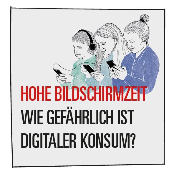 Tägliche Bildschirmzeit bei Nutzern: Das Gesundheitsrisiko steigt